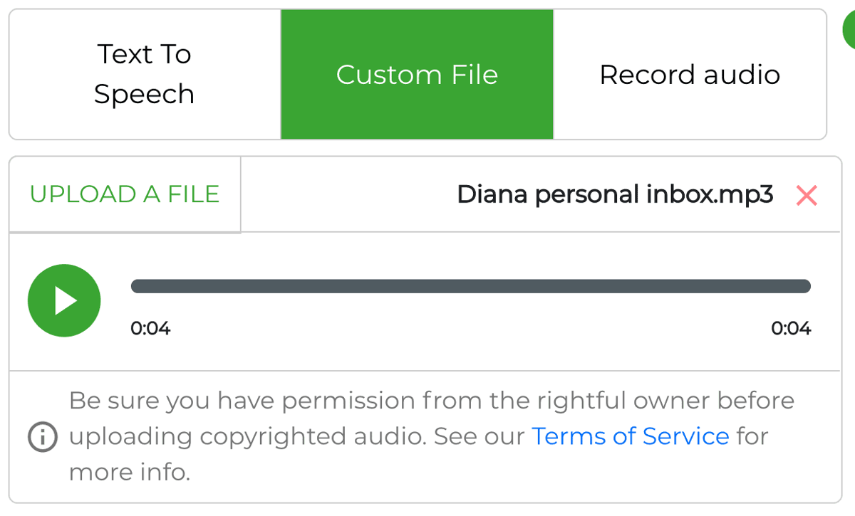 SET UP MY VOICEMAIL visual data 5